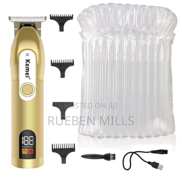 Stainless Steel Kemei Beard Trimmer Hair Clipper Machine · Photo 2