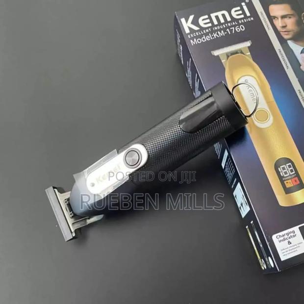 USB Rechargeable Kemei KM-1760 Sakora Machine Beard Trimmer · Photo 2