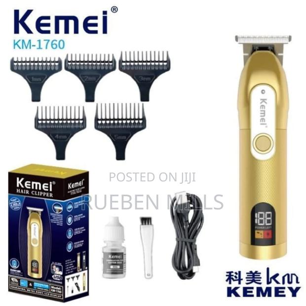 Kemei KM-1760 Hair Clipper and Beard Trimmer Shaving Machine · Photo 1