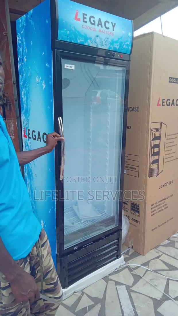 Elegant Glass Display Fridge (Legacy 363) · Photo 1