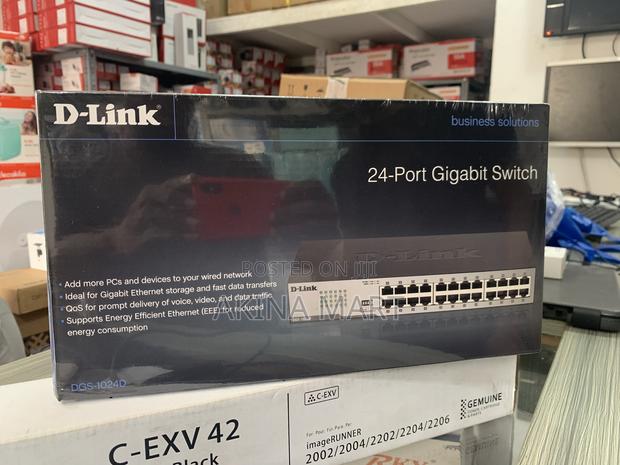 D-Link Gigabit Switch 24 Port DSG-1024d · Photo 2