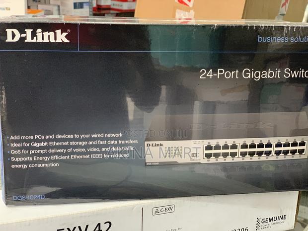 D-Link Gigabit Switch 24 Port DSG-1024d · Photo 1