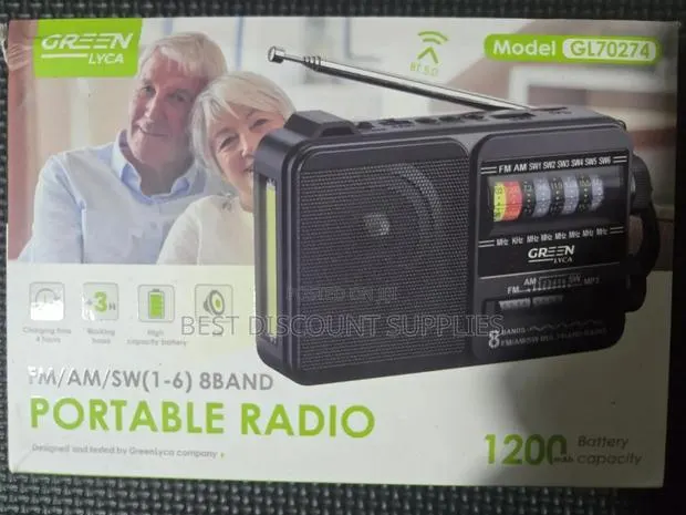 Original Rechargeable Portable FM/AM SW (1-6) 8 Band Radio · Photo 1