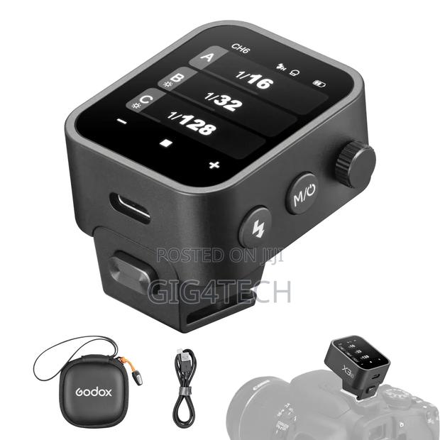 Godox X3-C Touchscreen TTL Wireless Flash Trigger for Canon · Photo 1