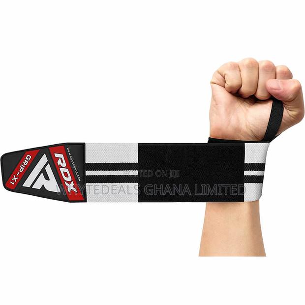RDX S4 Lifting Wrist Wraps+Gym Straps-Strength Training · Photo 5