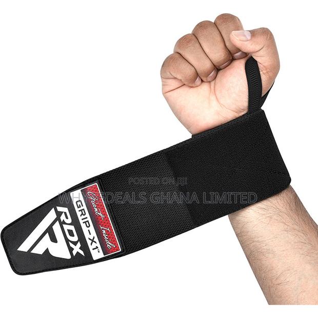 RDX S4 Lifting Wrist Wraps+Gym Straps-Strength Training · Photo 4