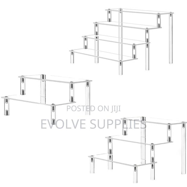 3,4 and 5 Tier Acrylic Display Stand · Photo 1