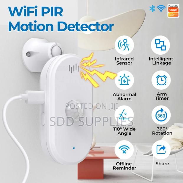 Tuya Smart Life Wifi PIR Motion Sensor Available · Photo 1