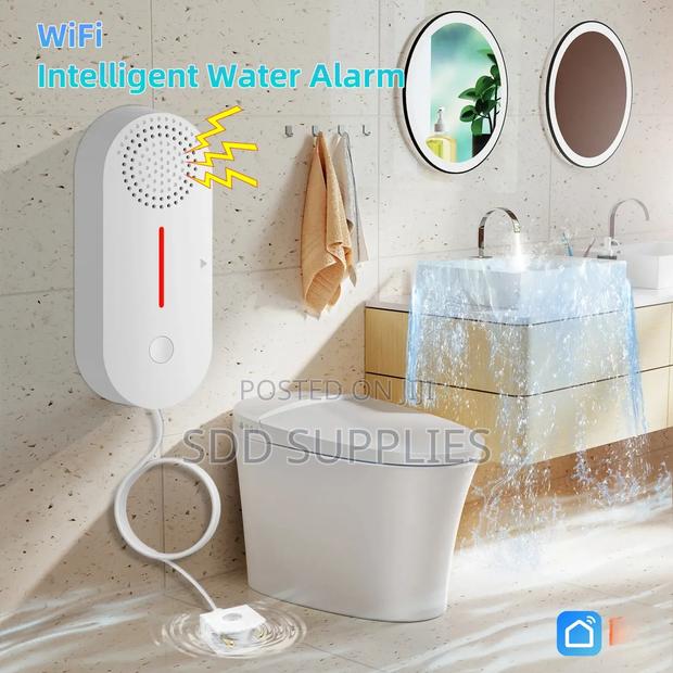 Tuya Wifi Water Leak Sensor Alarm Stand Alone · Photo 1