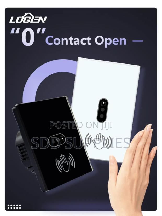 Infrared Hand Sensor Touch Less Switch Black and White · Photo 2