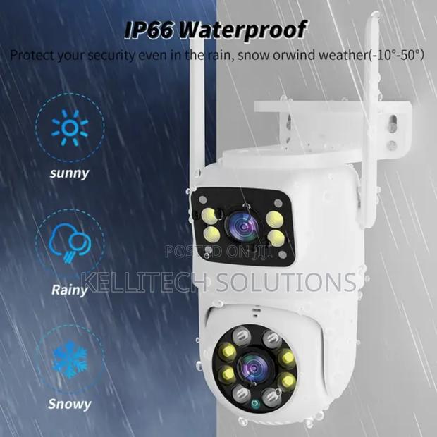 Alarmed Double Lens 6MP HD CCTV Camera · Photo 1