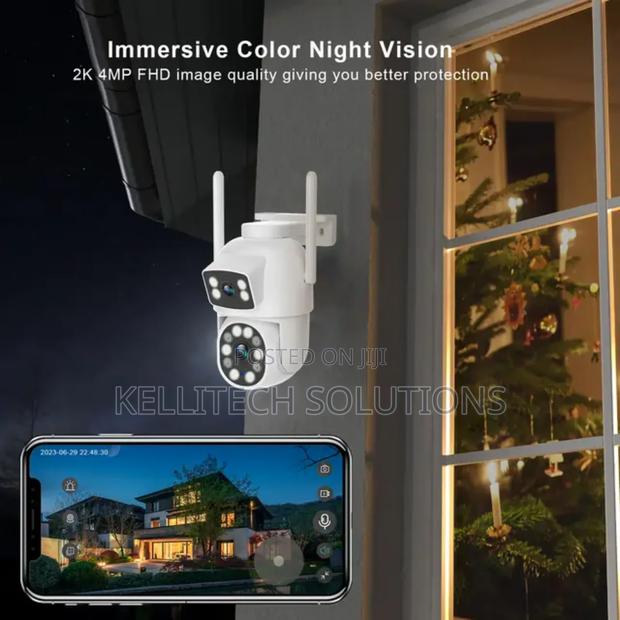 Double Lens Wifi CCTV Camera With Android and Ios App · Photo 2