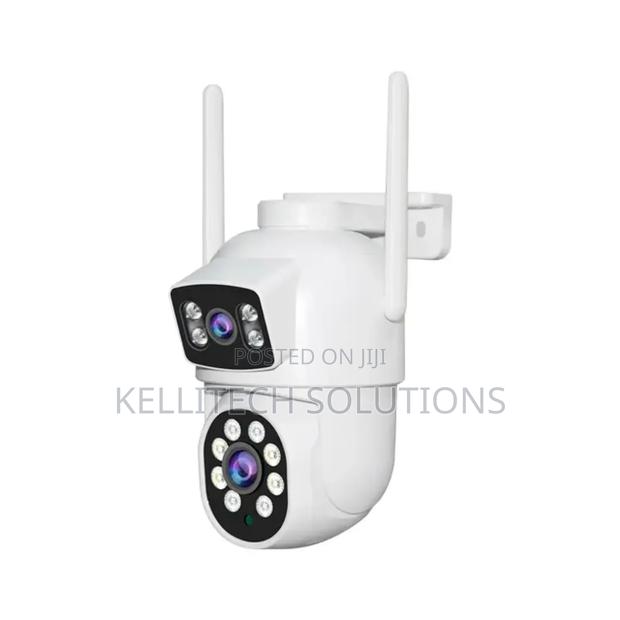 Smart Wifi 2in1 Double Lens 6MP CCTV Camera · Photo 1