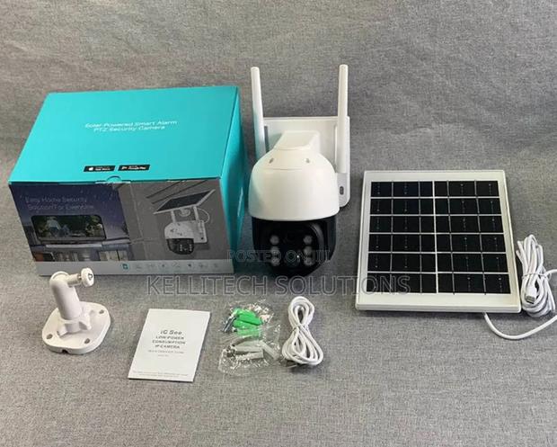4G SIM CCTV Camera With Solar Panel · Photo 1
