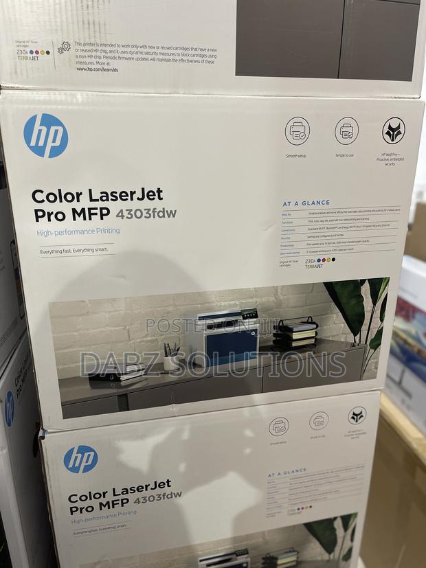 HP Color Laserjet Pro MFP 4303fdw Printer · Photo 3