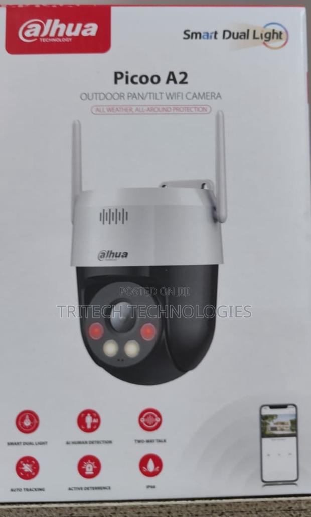 Dahua Network Camera Ip 3mp Wireless Camera Pt 360 Rotates Dh-P5ae-Pv · Photo 5