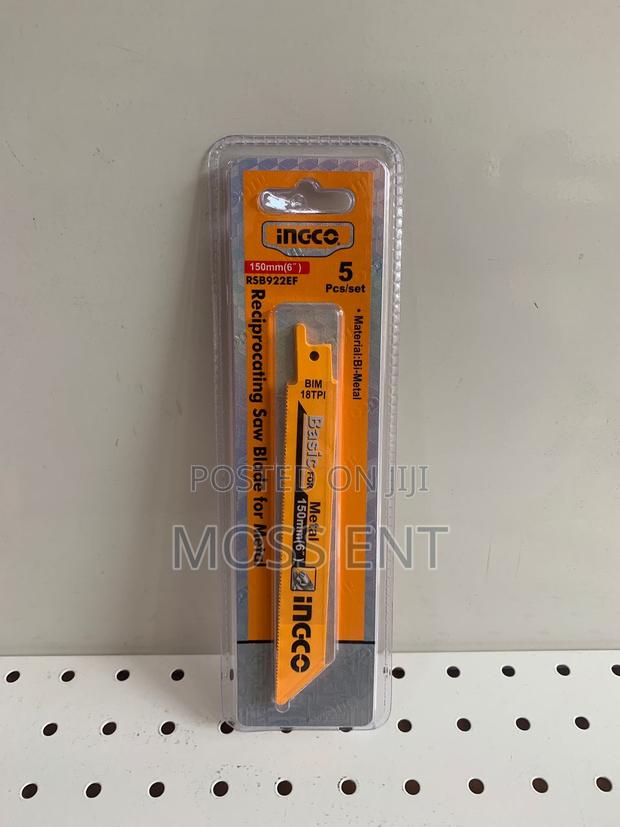 Reciprocating Saw Blades for Metal 5pcs 150mm - Rsb922ef · Photo 1