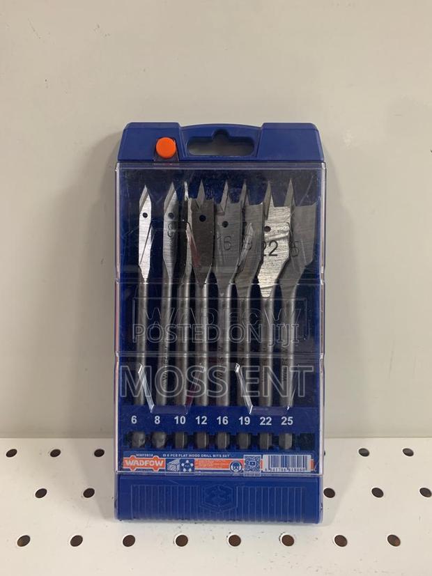 8 PCS Flat Wood Drill Bits Set - Wwf6b08 · Photo 3