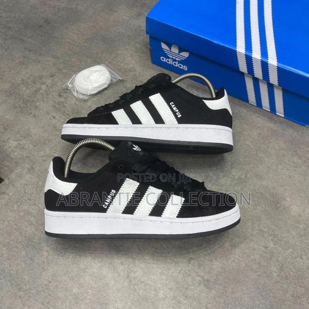 Adidas Campus Black/White · Photo 2