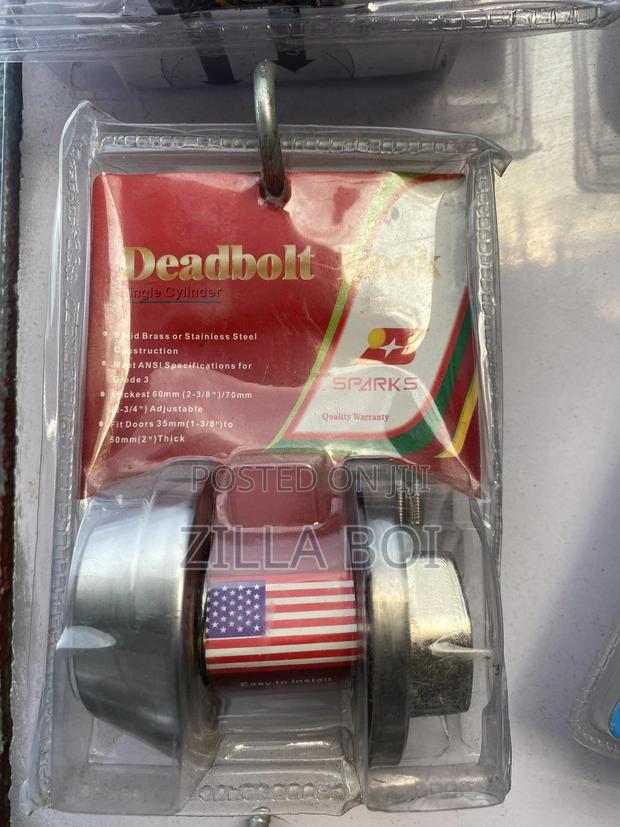 Original Dead Bolt Lock High Security · Photo 2