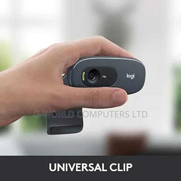 Logitech C270 Hd Webcam, 720p, Widescreen Hd · Photo 3