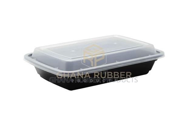16oz Rectangle Black Microwavable Containers (150pcs) · Photo 2