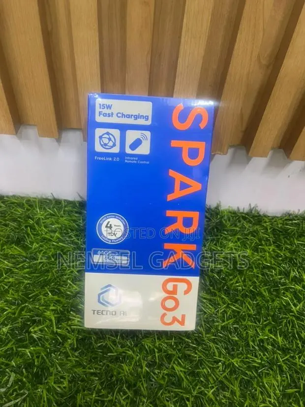 New Tecno Spark Go 3 64 GB Black · Photo 1