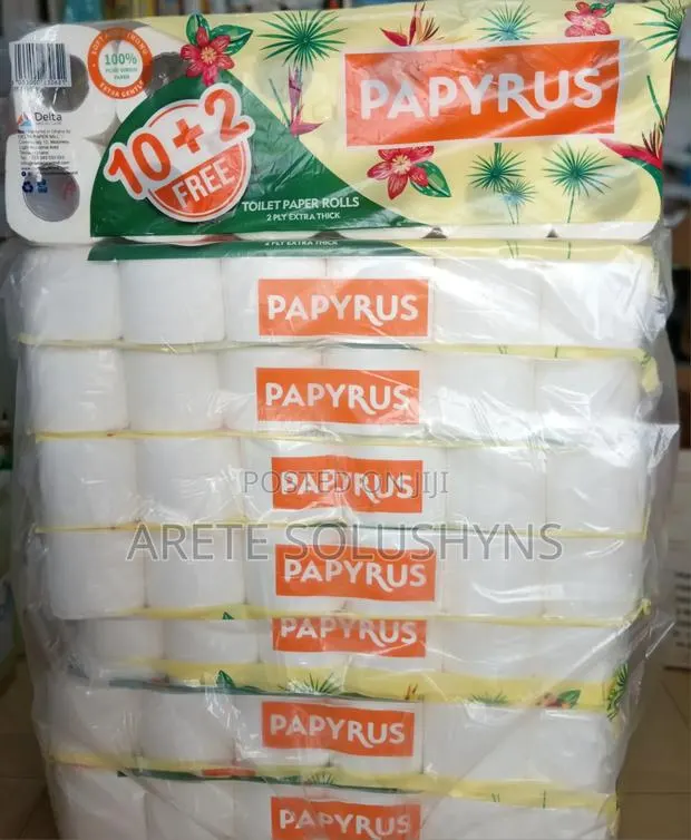 Papyrus Toilet Tissue Roll 10rolls/7Packs · Photo 1