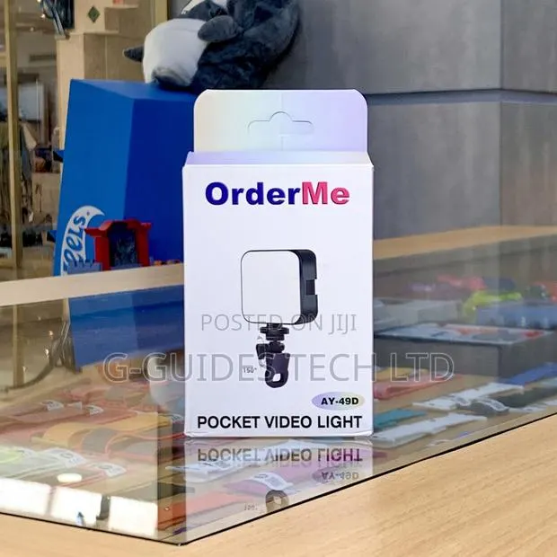 Ay-49d Pocket Video Light, LED Video Light Rechargeable · Photo 1