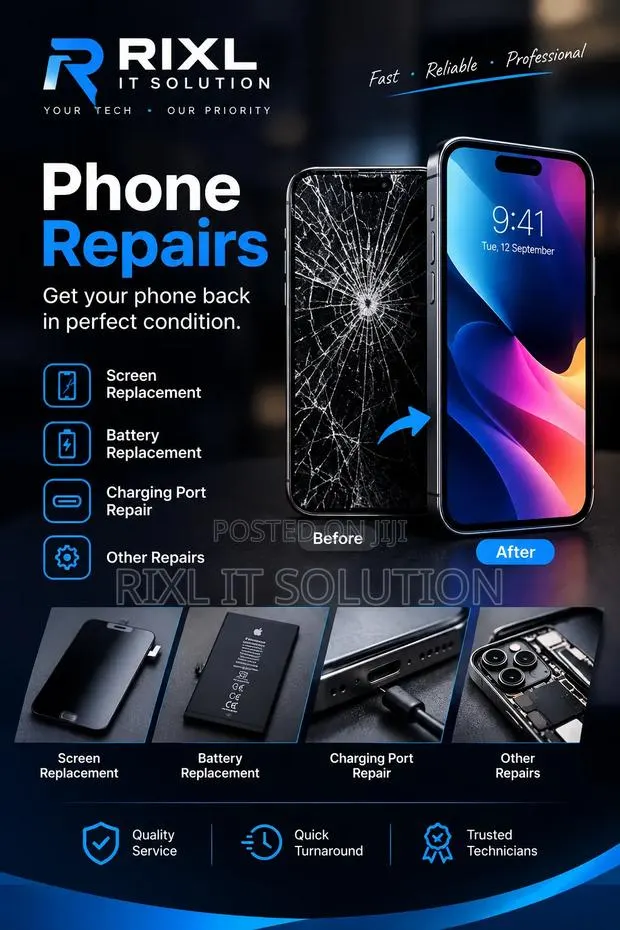 Professional Phone Repair: Screens, Batteries, Cameras & More Services · Photo 1