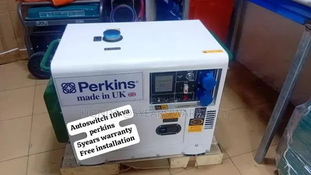 Bloom With Electric Power Perkins 10kva 13000wax Generator · Photo 1