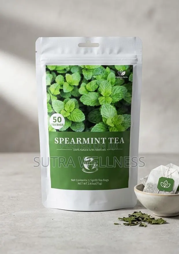 Spearmint Tea for Hormonal Balance- 50 Ct · Photo 1