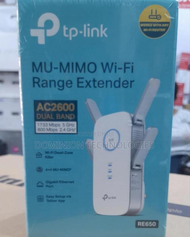 Tp-Link Re650 Ac2600 Dual-Band Wifi Range Extender 14000sq · Photo 1