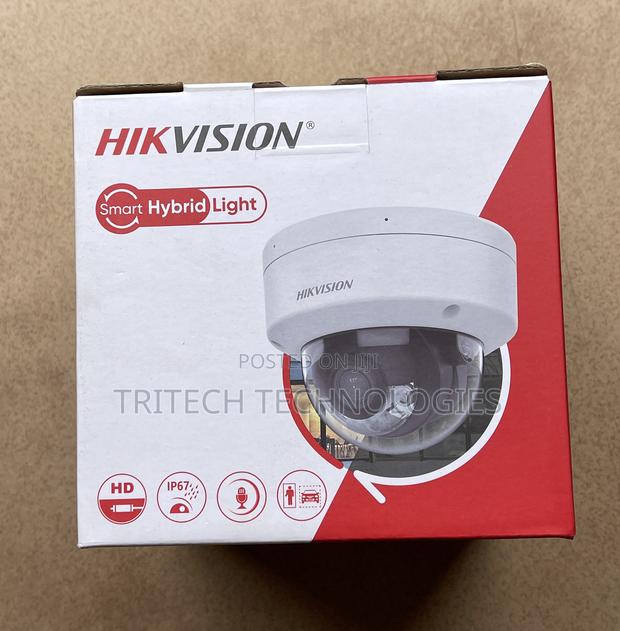 Hikvision Dome (F)8mp Full Color With Sound Ds-2cd2087g2-Lu · Photo 1