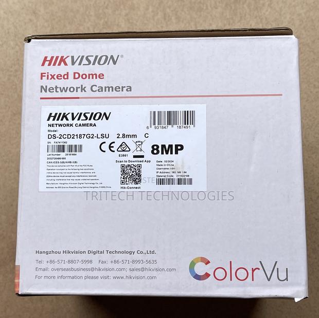 Hikvision 8mp () Full Color Ds-2cd2187g2-L(Su) IP Camera · Photo 2