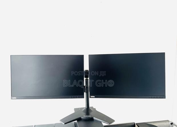 Dual Lenovo 24” IPS FHD Edgeless With Stand · Photo 2