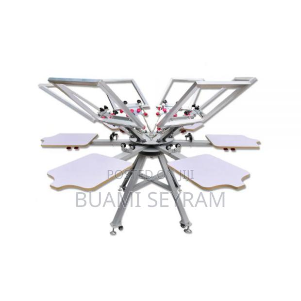 6 Color 6 Station Screen Printing Machine · Photo 1