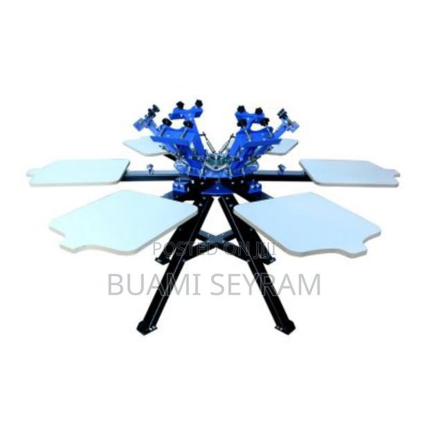 6 Color 6 Station Screen Printing Machine · Photo 3