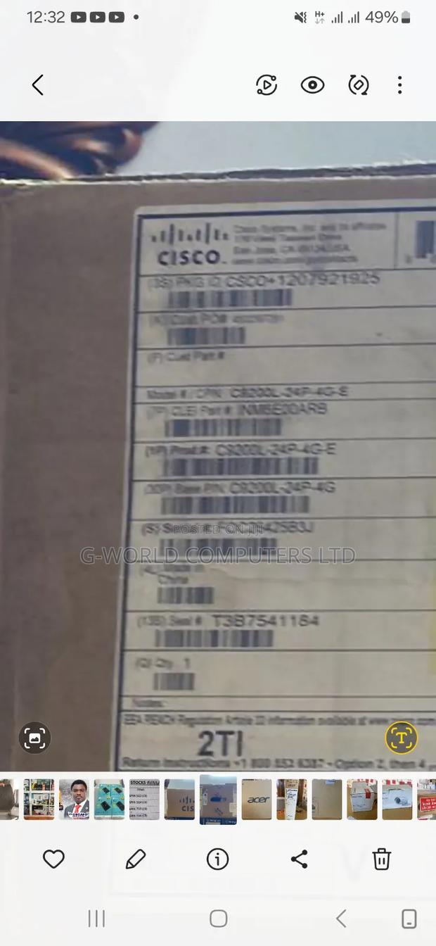 C9200l-24p-4g-E Gigabit Poe+ Switch + 4x 1g SFP · Photo 4