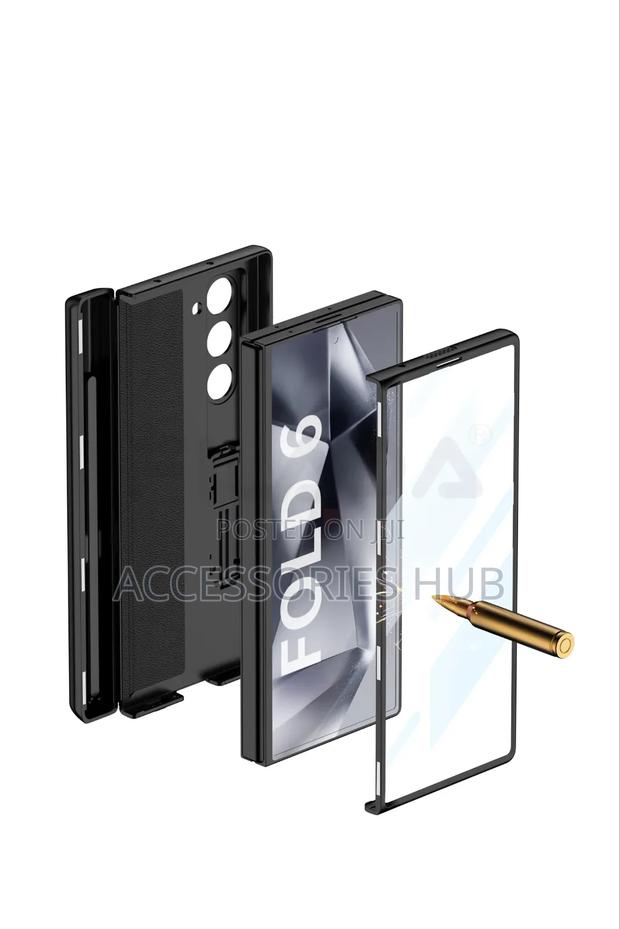 Z Fold 6 Case With Protector And A Stand With Pen Holder · Photo 3