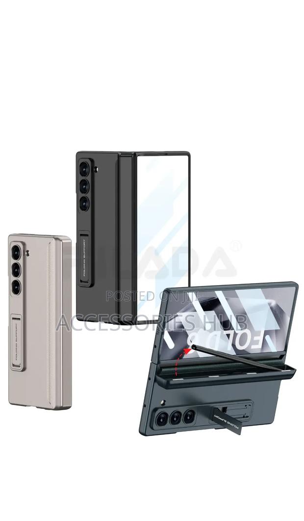 Z Fold 6 Case With Protector And A Stand With Pen Holder · Photo 1