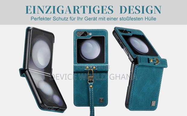 Autspace Leather Case for Samsung Z Flip 7, Z Flip 6 and 5 · Photo 2