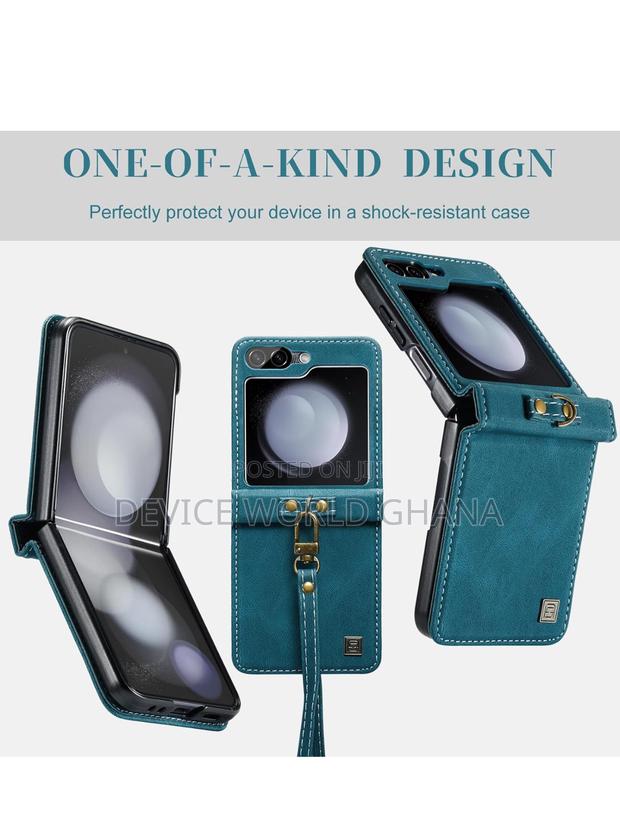 Autspace Leather Case for Samsung Z Flip 7, Z Flip 6 and 5 · Photo 6