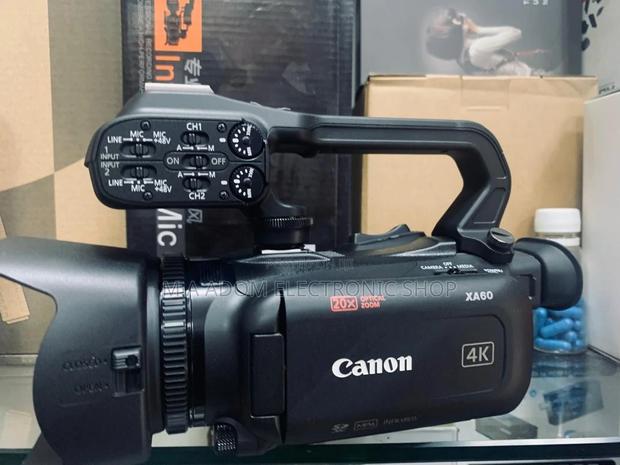 Authentic Canon XA60 Professional UHD Camcorder(Black). · Photo 1
