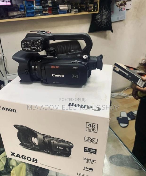 Sleek Design Canon XA60 Professional UHD Camcorder,Black. · Photo 1