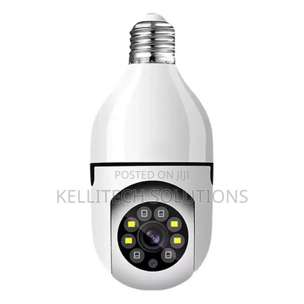 Smart Bulb Wifi CCTV Camera, Rotates 360° · Photo 2