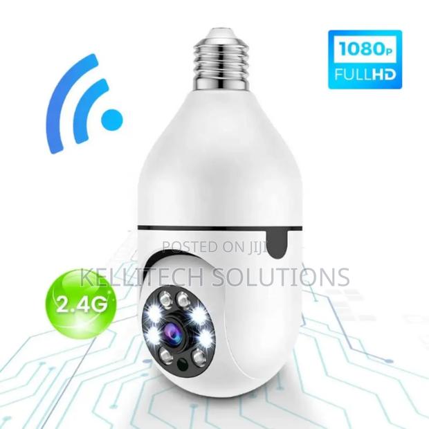360° Wifi Bulb Cctv Camera With Android And Ios Free App · Photo 2