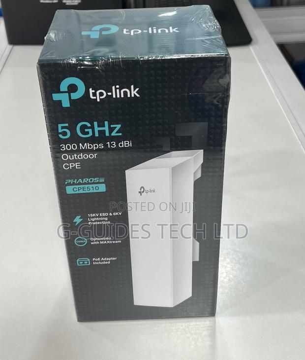 Tp-Link 5ghz 300mbps 13dbi Outdoor Cpe Access Point Cpe510 · Photo 1