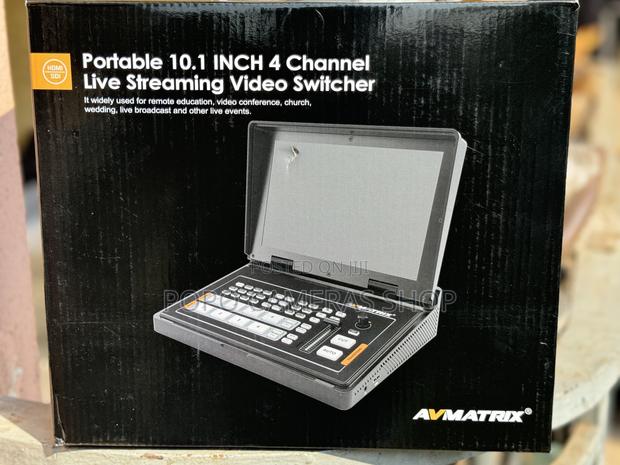 Avmatrix Shark S4 Plus 4 Channels Sdi+Hdmi Video Switcher · Photo 1