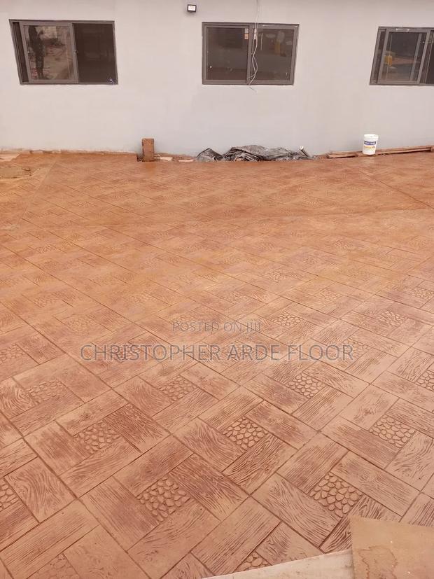 Floor Design (Stamp Concrete) · Photo 3